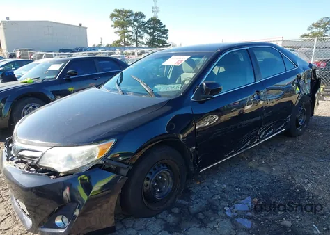 2012 Toyota Camry Le from USA, damaged, VIN 4T1BF1FK6CU588100
